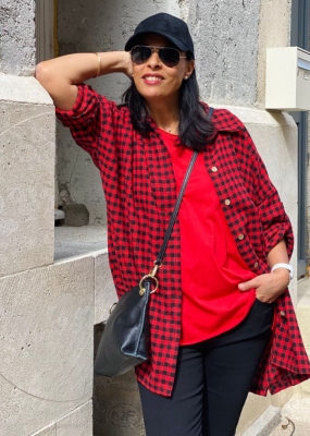 Chemise oversize Aspen