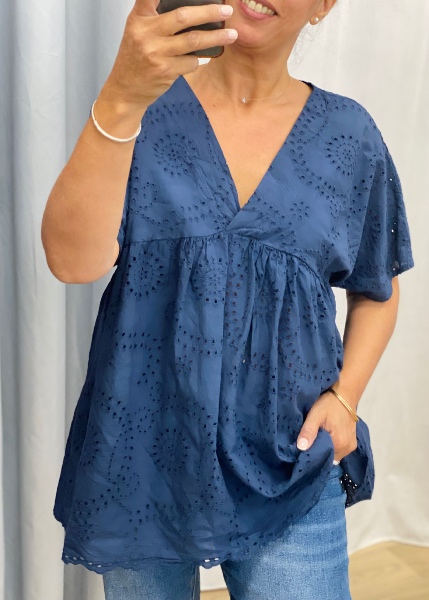 Top Naomie broderie anglaise 