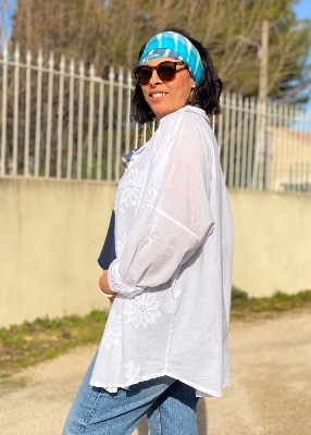 Chemise longue Florine