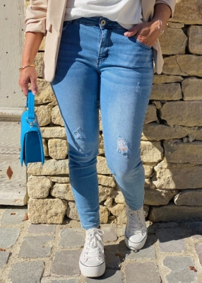 Jean Mike, effet usé