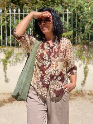Chemise Aurora soie 
