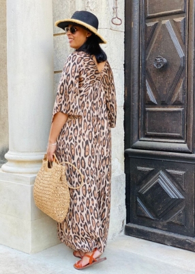 Robe  Athena  léopard
