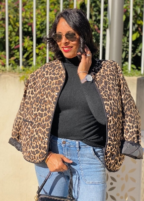 Veste  Rachel  imprimée 