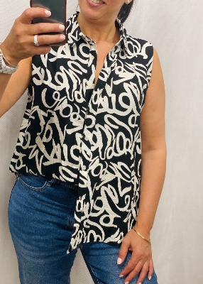 Chemise  Mahe noir