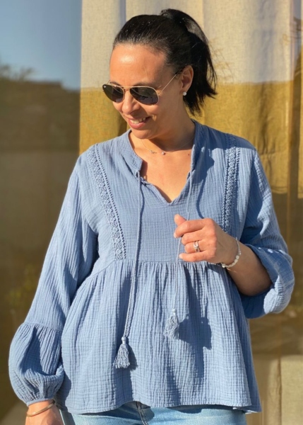 Blouse bohème Estelle 
