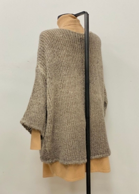 Pull oversize col V Ilda
