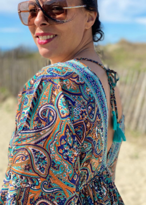 Robe Maissa dos nu