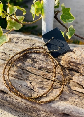 Boucles d'oreilles artisanales,  modèle Caracas