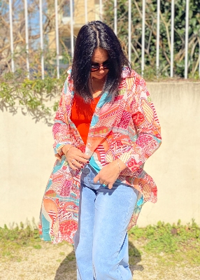 Chemise longue Mel defile