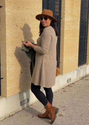 Robe coupe patineuse Minji 