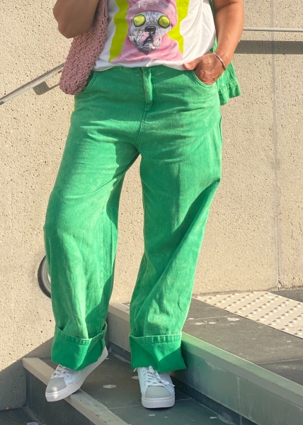 Jean souple Green 
