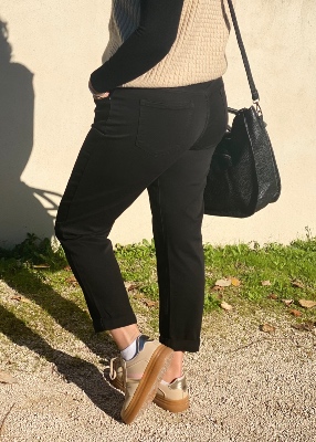 Jean mom Marcus noir