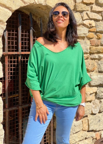 Tee-shirt Andy oversize en coton 