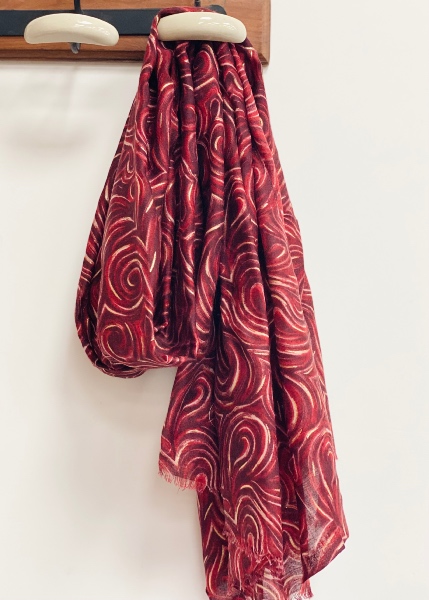 Foulard Bordeaux