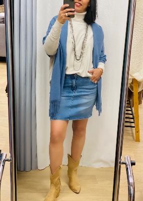 Jupe en jean Severine 