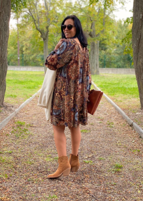 Robe Jungle fluide 
