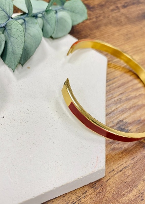 Bracelet jonc brique clip 