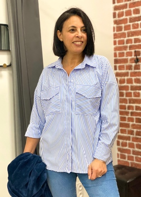 Chemise raye Miranda