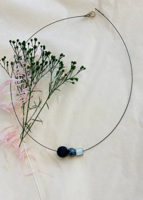 Collier acier galvanisé  modèle Yuri 20cm