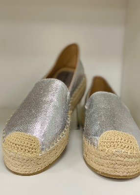 Espadrilles argentes