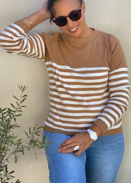 Pull rayé Salomé