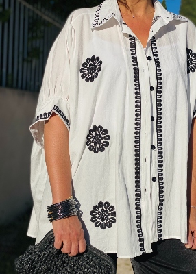 Chemise Beryl oversize 