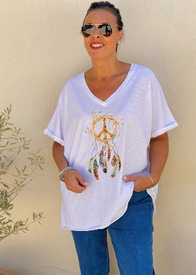 Tee-Shirt floqu grand 