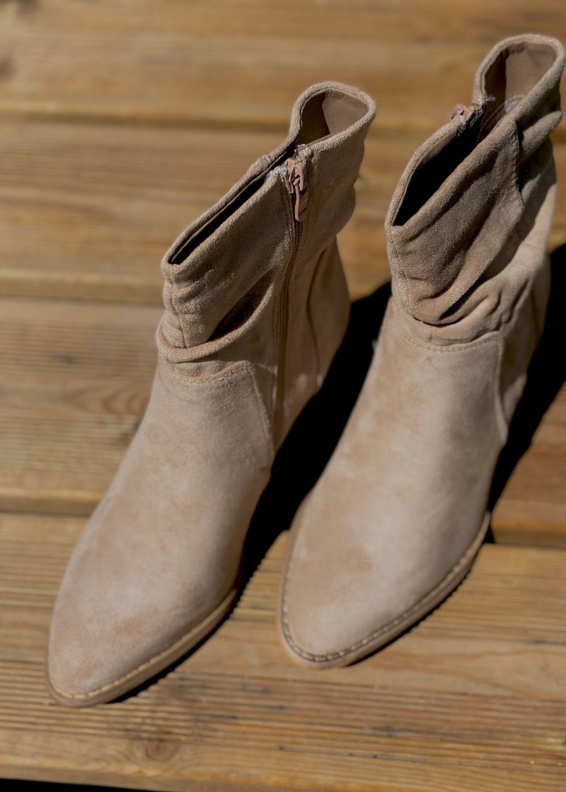 Bottines plissées femme 2025