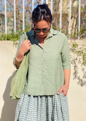 Chemise unie Charlotte 
