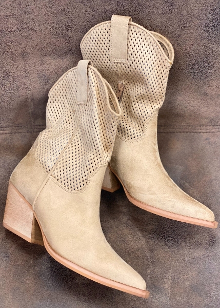 Bottines ajourées defile 