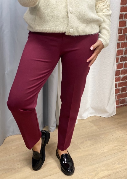 Jegging Tiago bordeaux 
