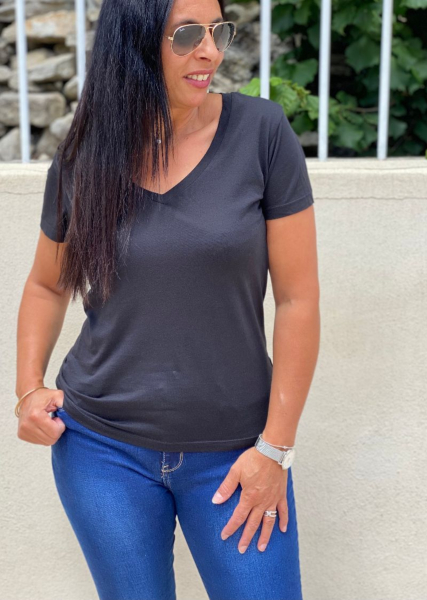 Tee-Shirt Nina modal/coton
