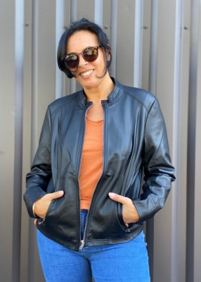 Veste simili cuir  Memphis 