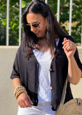 Gilet en maille Charlene