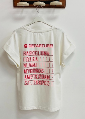 Tee-shirt Coeur defile