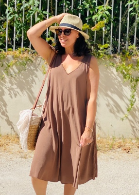 Robe Blondie sans manche