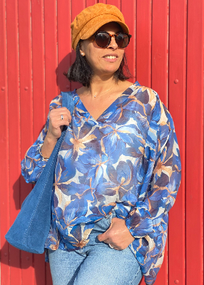 Blouse vaporeuse Orna