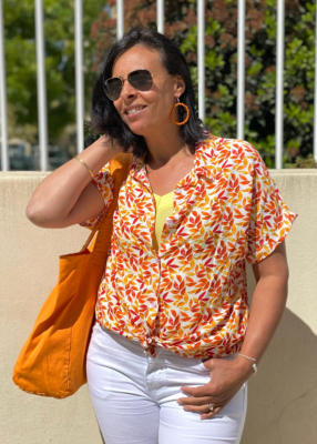 Chemise fluide modèle Livie