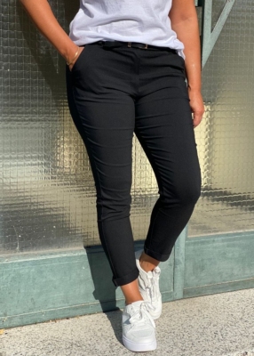 Pantalon Lara stretch noir 