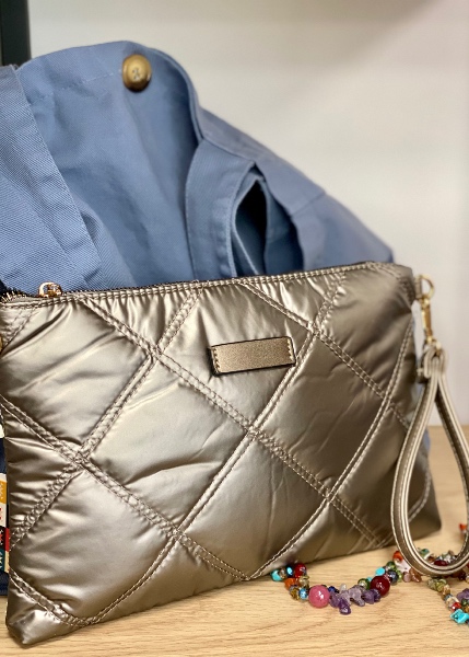 Pochette matelassée