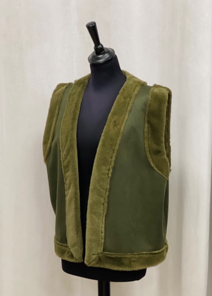 Gilet fourrure sans manche CAPSULE