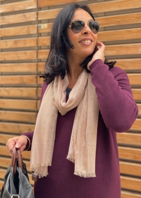Foulard irisé