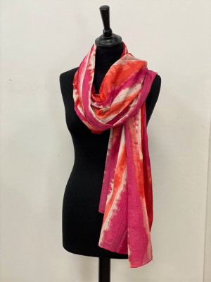 Foulard  imprimé Tie and Dye 