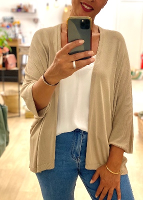 Gilet en maille Ariana