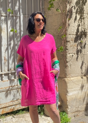 Robe en lin Dahlia