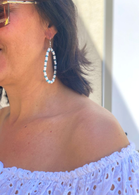 Boucles d'oreilles artisanales,  modèle Corse