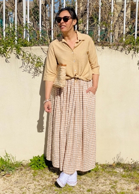 Chemise unie Charlotte 
