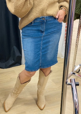 Jupe en jean Isis