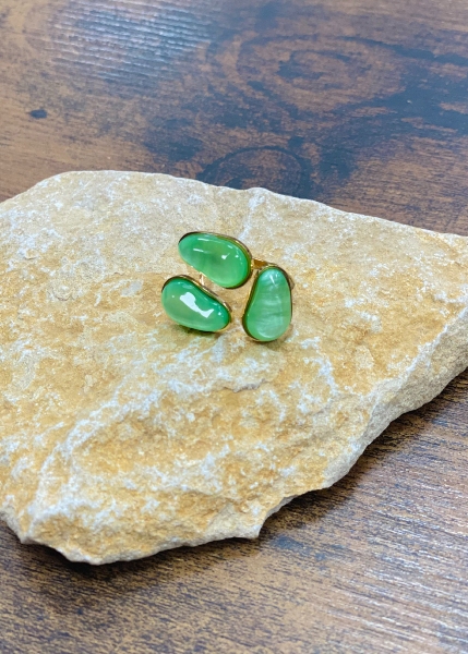 Bague modèle berlingot 