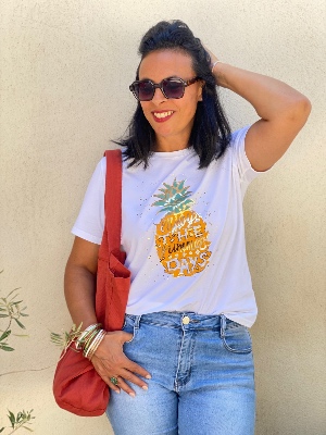 Tee-Shirt Tutti Frutti Ananas